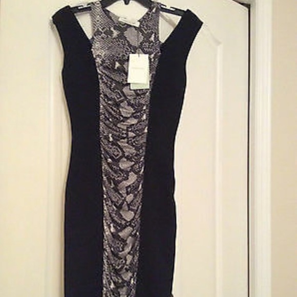 Pierre Balmain Black Bodycon Dress Size 4. - Picture 1 of 2